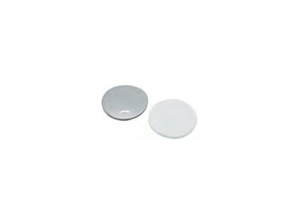 Picture of White Silicone/Aluminium Foil Septa, 14mm x 1.3mm, for 15-425mm Screw Caps, (Shore A 50)